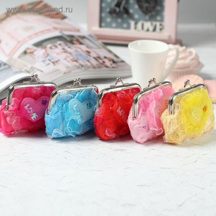 Кошелёк на фермуаре, цвета МИКС
Кошелёк на фермуаре, цвета МИКС