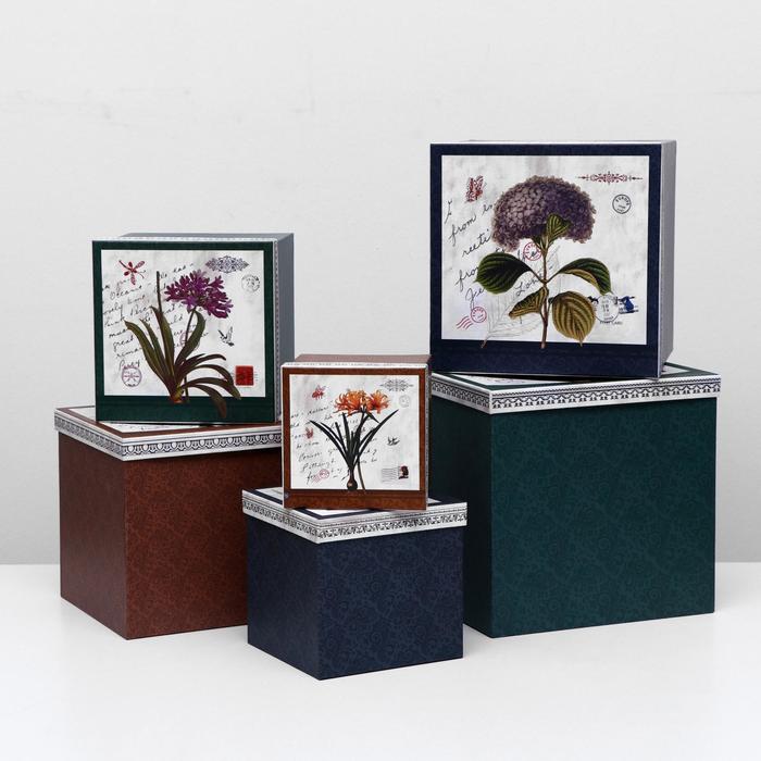 Набор коробок 6в1, куб, 31 х 31 х 30 см
Набор коробок 6в1, куб, 31 х 31 х 30 см