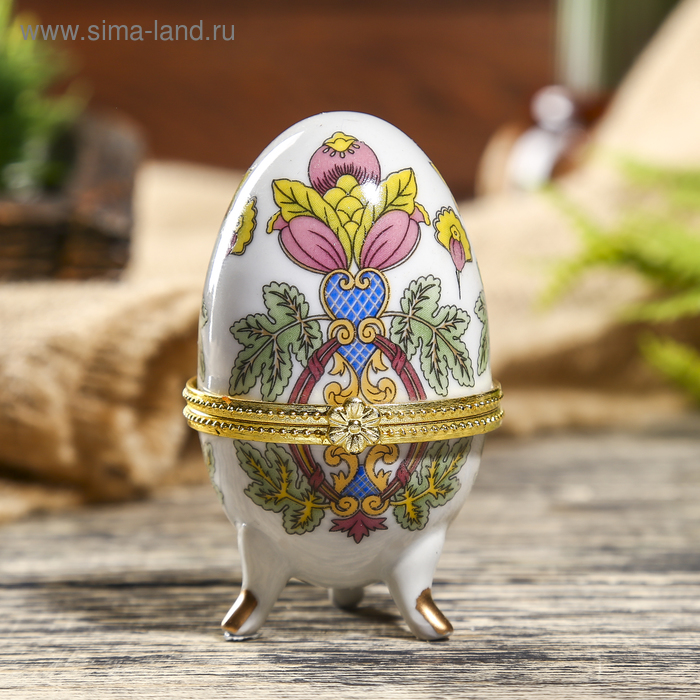 Шкатулка "Райский цветок" 7,5х4,5 см 
Шкатулка "Райский цветок" 7,5х4,5 см