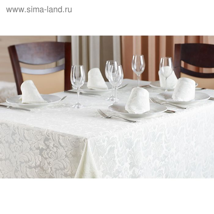 Набор кухонный Sofia: скатерть 150 × 220 см, салфетки 40 × 40 см- 6 шт, слоновая кость
Набор кухонный Sofia: скатерть 150 × 220 см, салфетки 40 × 40 см- 6 шт, слоновая кость