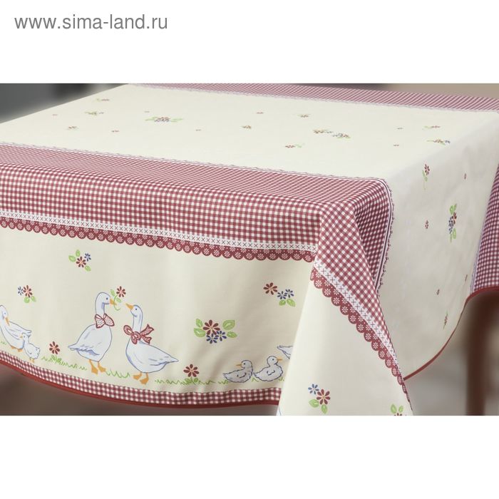 Скатерть с водоотталкивающей пропиткой, размер 150х220 см
Скатерть с водоотталкивающей пропиткой, размер 150х220 см
