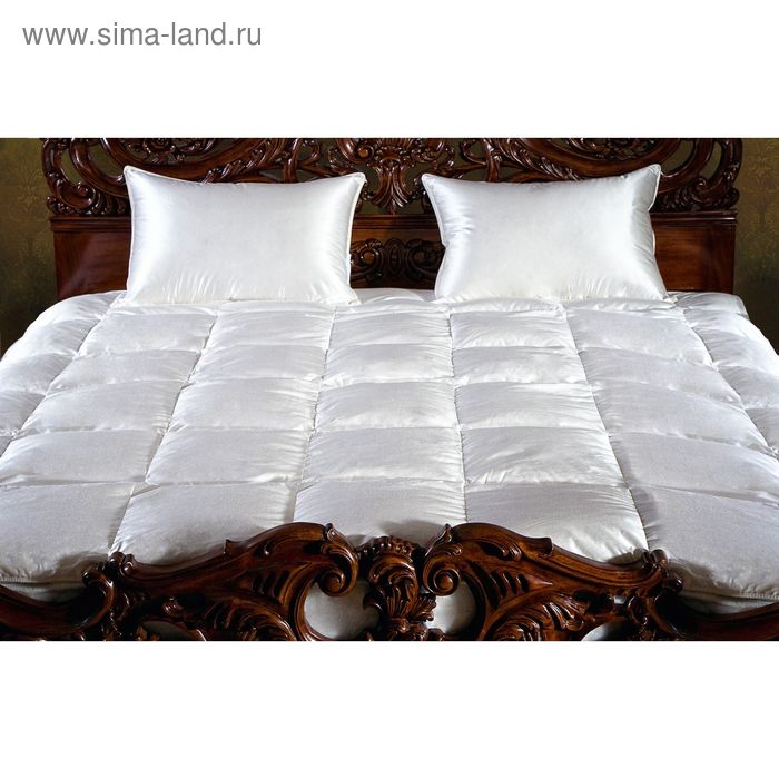 Пуховое одеяло Silvia, размер 200х220 см
Пуховое одеяло Silvia, размер 200х220 см