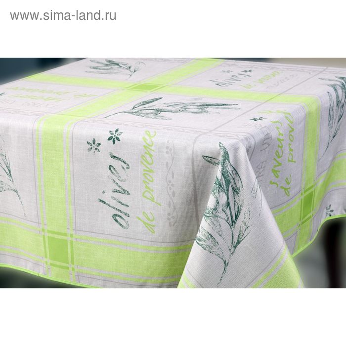 Скатерть с водоотталкивающей пропиткой, размер 150х220 см
Скатерть с водоотталкивающей пропиткой, размер 150х220 см