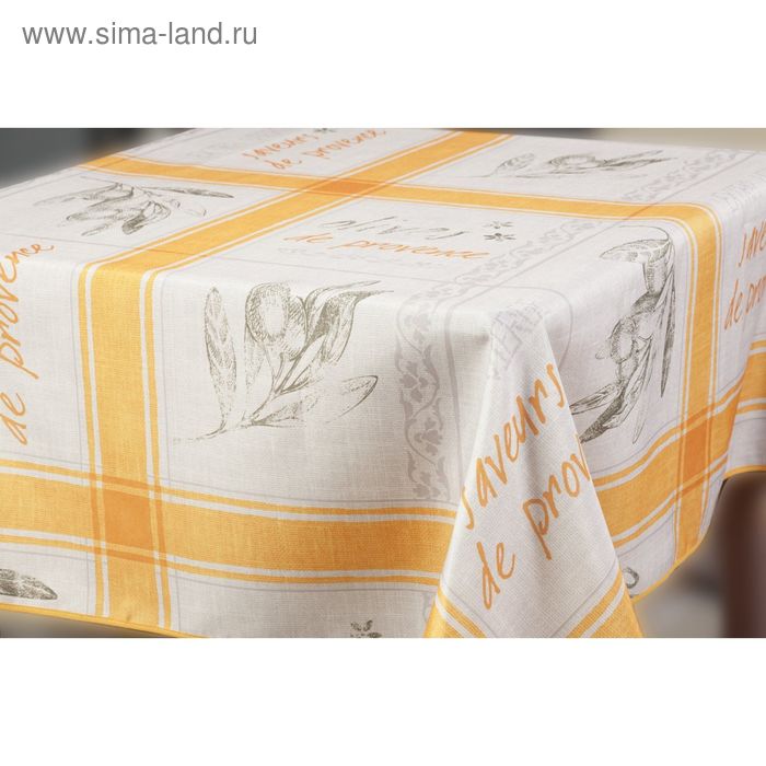 Скатерть с водоотталкивающей пропиткой, размер 150х220 см
Скатерть с водоотталкивающей пропиткой, размер 150х220 см
