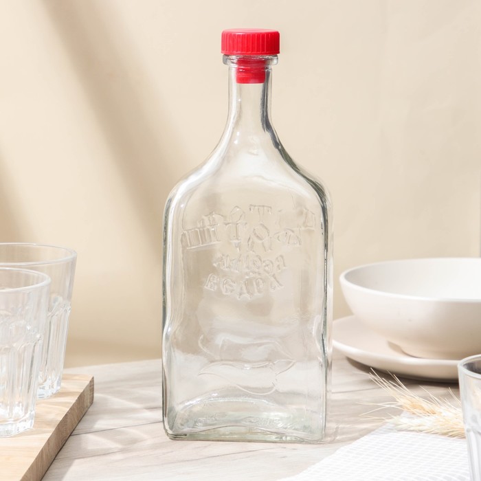 Бутылка стеклянная 1,2 л "Штоф"
Бутылка стеклянная 1,2 л "Штоф"