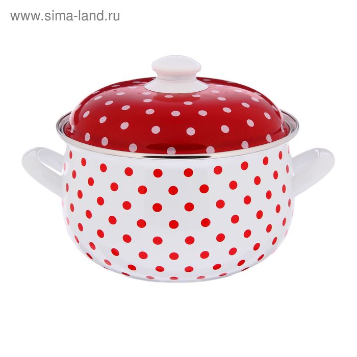 Кастрюля «Горошек» 4 л
Кастрюля «Горошек» 4 л