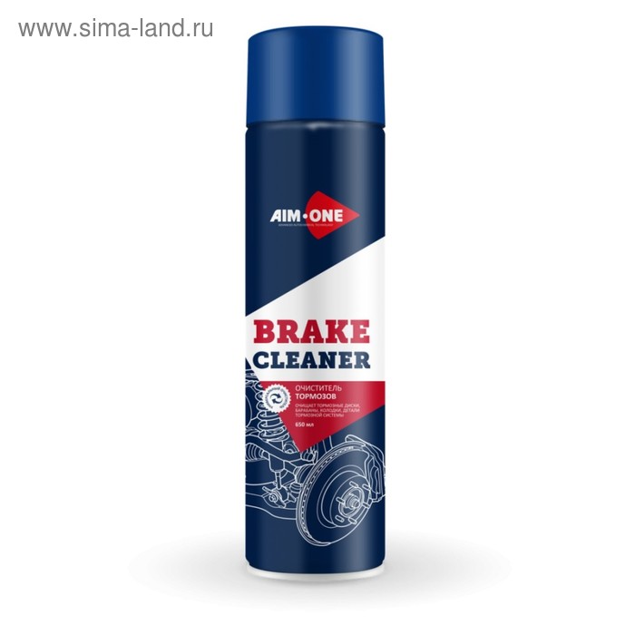Очиститель тормозов AIM-ONE, аэрозоль BC-650, 650мл
Очиститель тормозов AIM-ONE, аэрозоль BC-650, 650мл