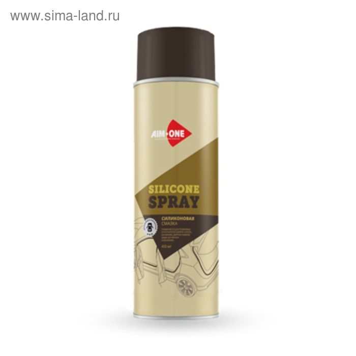 Силиконовая смазка AIM-ONE, аэрозоль AD-200, 450мл
Силиконовая смазка AIM-ONE, аэрозоль AD-200, 450мл