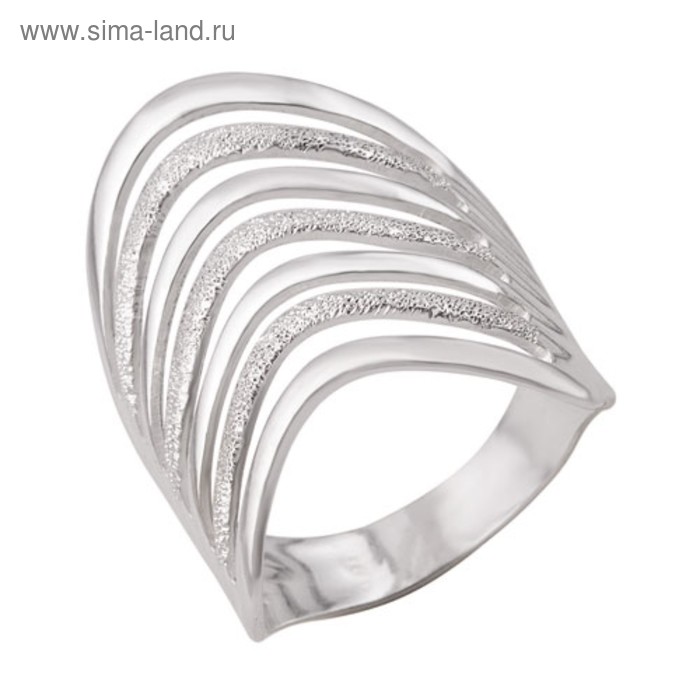 Кольцо "Волна", посеребрение, 17 размер
Кольцо "Волна", посеребрение, 17 размер