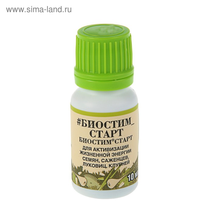 Биостимулятор для предпосевной обработки "Биостим Старт", флакон, 10 мл
Биостимулятор для предпосевной обработки "Биостим Старт", флакон, 10 мл