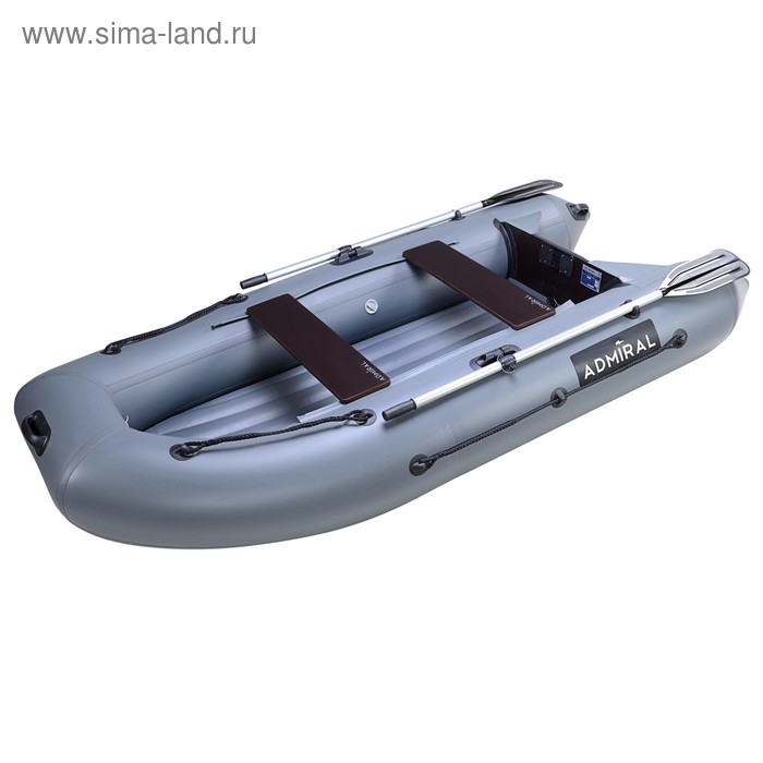 Лодка «Адмирал-290 НДНД», грузоподъёмность 425 кг, 3х местная, надувное дно, серый
Лодка «Адмирал-290 НДНД», грузоподъёмность 425 кг, 3х местная, надувное дно, серый