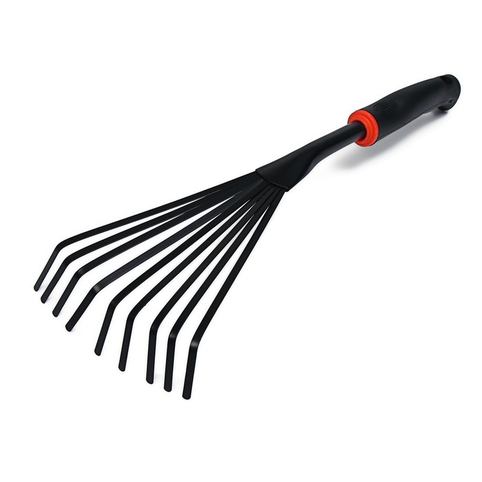 Грабли веерные, пластинчатые, длина 38 см, 9 зубцов, металл, пластиковая ручка
Грабли веерные, пластинчатые, длина 38 см, 9 зубцов, металл, пластиковая ручка