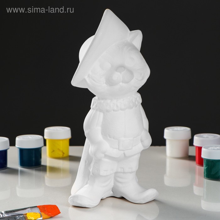 Копилка -раскраска "Кот в шляпе", под роспись, 21 см 
Копилка -раскраска "Кот в шляпе", под роспись, 21 см