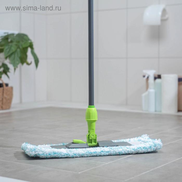 Швабра для мытья пола с прорезиненной телескопической рукояткой 60-140 см, цвет МИКС
Швабра для мытья пола с прорезиненной телескопической рукояткой 60-140 см, цвет МИКС