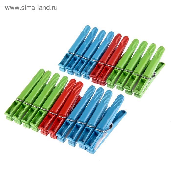 фото Набор прищепок бельевых "пингвин", 20 шт кстк