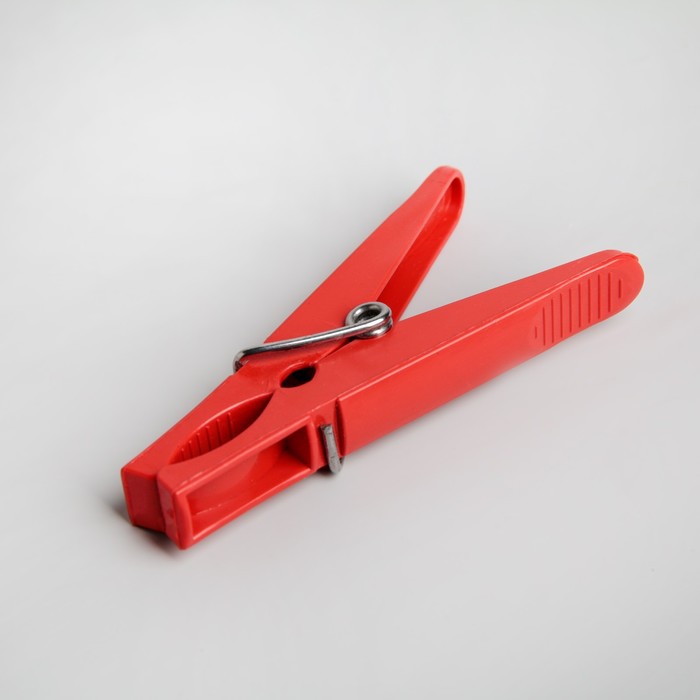 фото Прищепки бельевые «пингвин», 8 см, 24 шт, цвет микс кстк