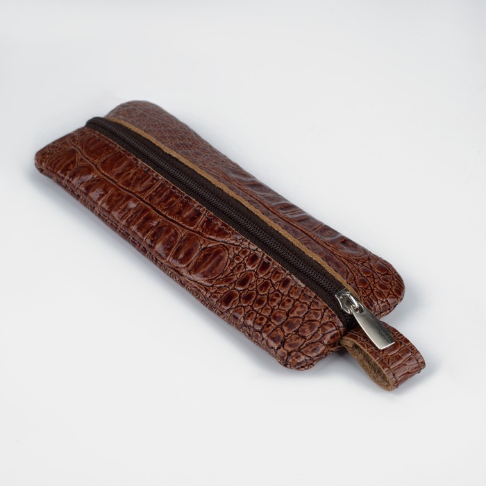 Ключница, длина 15 см, отдел на молнии, кольцо, цвет коричневый
Ключница, длина 15 см, отдел на молнии, кольцо, цвет коричневый