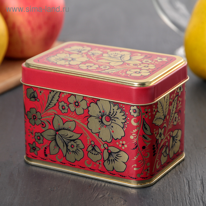 Банка для сыпучих продуктов «Русский узор. Цветы», 400 мл, прямоугольная
Банка для сыпучих продуктов «Русский узор. Цветы», 400 мл, прямоугольная