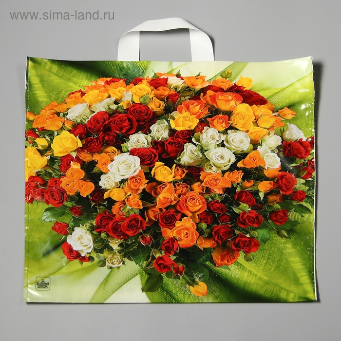 Пакет "Шикарный букет", полиэтиленовый с петлевой ручкой, 42 х 44 см, 70 мкм
Пакет "Шикарный букет", полиэтиленовый с петлевой ручкой, 42 х 44 см, 70 мкм