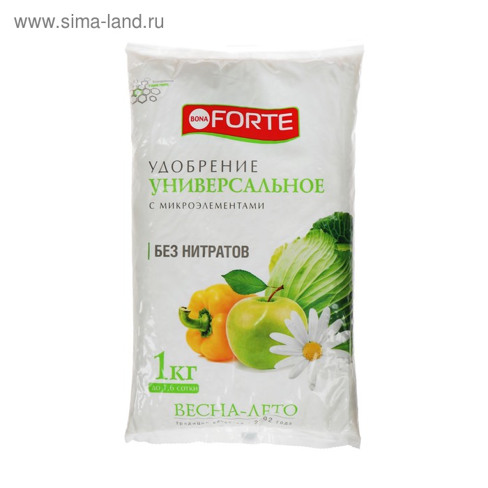 Удобрение гранулированное с микроэлементами Бона Форте Марка NPK 15-15-15 "Универсальное", 1 кг 23
Удобрение гранулированное с микроэлементами Бона Форте Марка NPK 15-15-15 "Универсальное", 1 кг 23