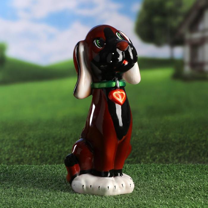 Садовая фигура "Собака Риччи", коричневый цвет, керамика, 32 см, микс
Садовая фигура "Собака Риччи", коричневый цвет, керамика, 32 см, микс