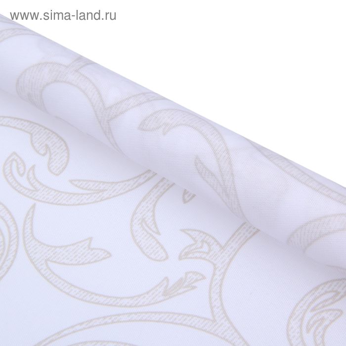 фото Рулонная штора «англетер» 160x160 см, цвет белый магеллан
