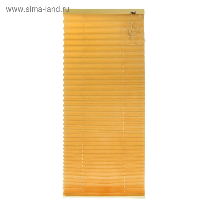 Штора плиссе, размер 55х160, цвет песок
Штора плиссе, размер 55х160, цвет песок