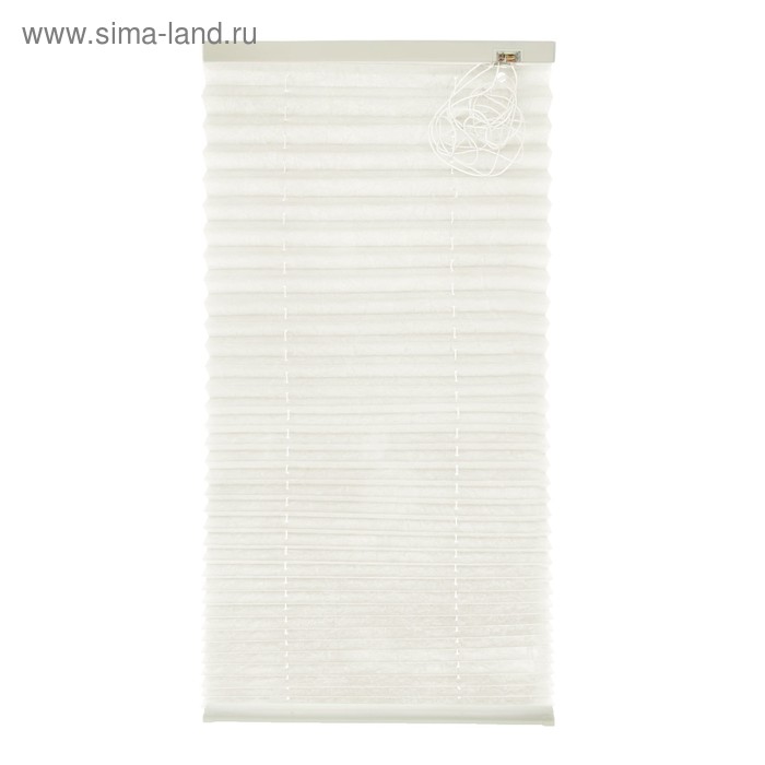 Штора плиссе, размер 140×160, цвет белый
Штора плиссе, размер 140×160, цвет белый