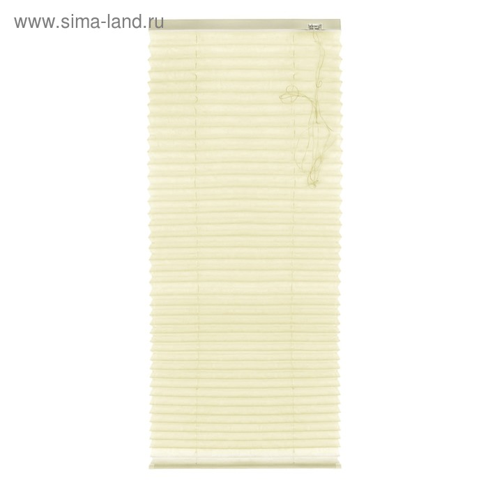Штора плиссе, размер 160х160, цвет ваниль
Штора плиссе, размер 160х160, цвет ваниль