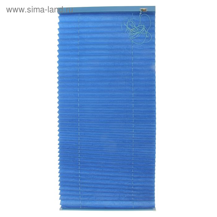 Штора плиссе, размер 160х160, цвет синий
Штора плиссе, размер 160х160, цвет синий