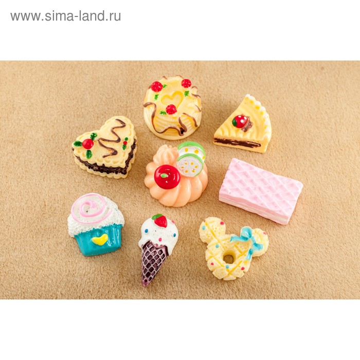 Молд силикон для полимерной глины №070 "Мечта сладкоежки" МИКС
Молд силикон для полимерной глины №070 "Мечта сладкоежки" МИКС