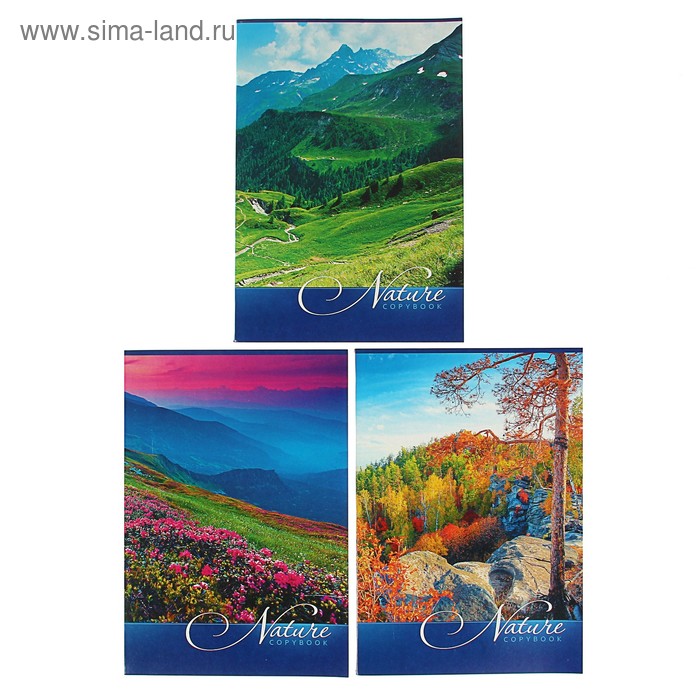 Тетрадь А4, 80 листов, в клетку Nature, картонная обложка, блок офсет, МИКС
Тетрадь А4, 80 листов, в клетку Nature, картонная обложка, блок офсет, МИКС