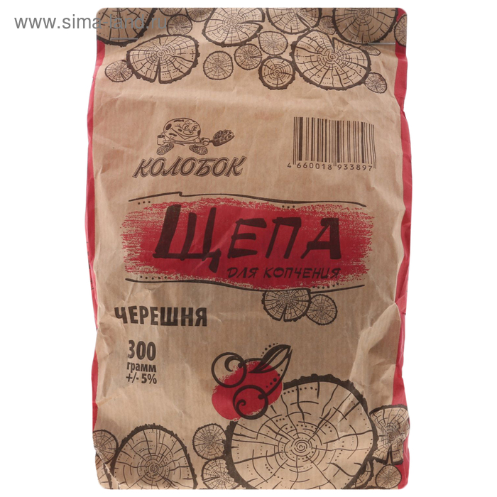 Щепа для копчения «Колобок» черешня, 300 г