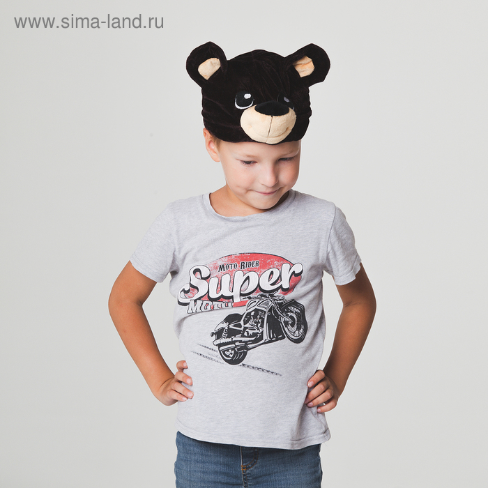 Шапка "Медвежонок" обхват головы 52-57см
Шапка "Медвежонок" обхват головы 52-57см