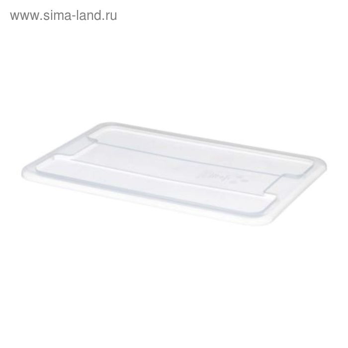 Крышка для контейнера 11/22 л, цвет прозрачный САМЛА
Крышка для контейнера 11/22 л, цвет прозрачный САМЛА