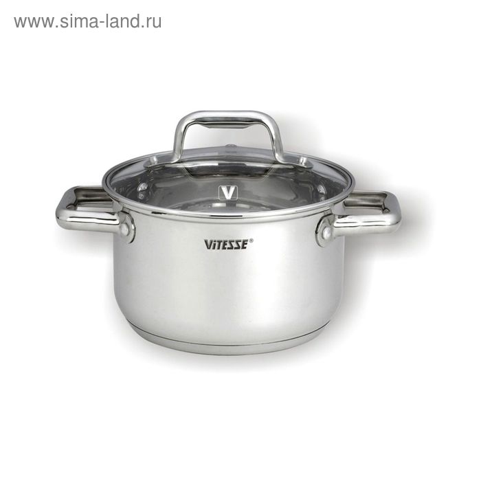 Кастрюля с крышкой 18 см, 2,9 л
Кастрюля с крышкой 18 см, 2,9 л