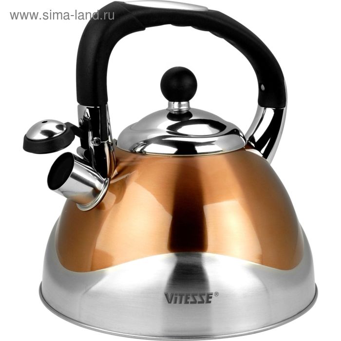 Чайник со свистком 3 л, цвет МИКС
Чайник со свистком 3 л, цвет МИКС