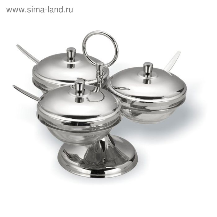 Набор для соусов на вращающ. подставке
Набор для соусов на вращающ. подставке