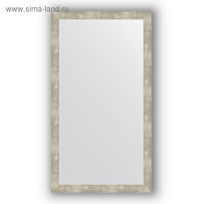 фото Зеркало в багетной раме - алюминий 61 мм, 74 х 134 см, evoform