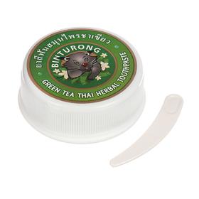 Зубная паста Binturong Green tea Thai Herbal Toothpaste с экстрактом зеленого чая, 33 г
Зубная паста Binturong Green tea Thai Herbal Toothpaste с экстрактом зеленого чая, 33 г
