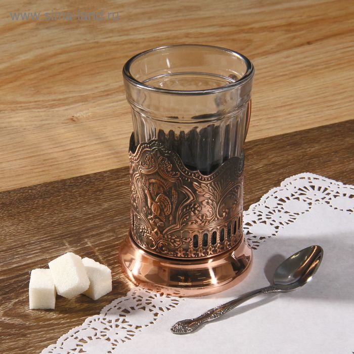 Подстаканник «Глухарь», медный
Подстаканник «Глухарь», медный