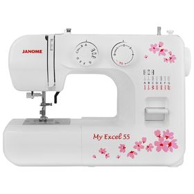 Швейная машина Janome MX 55, 15 операций, обметочная, потайная, эластичная строчка, белый
Швейная машина Janome MX 55, 15 операций, обметочная, потайная, эластичная строчка, белый