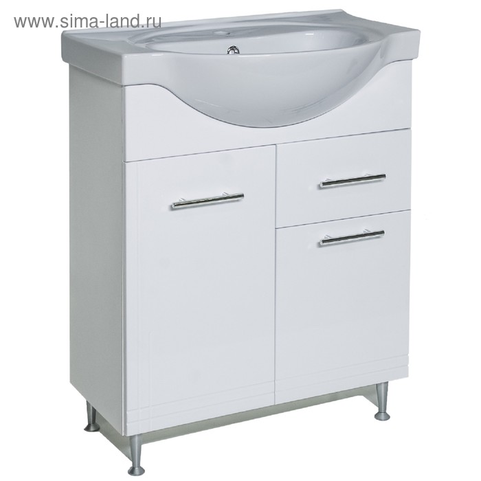 Тумба "АКВАРЕЛЬ" Классик 50, один выдвижной ящик, с раковиной Уют 50, 49 см х 29,1 см х 72 см 241
Тумба "АКВАРЕЛЬ" Классик 50, один выдвижной ящик, с раковиной Уют 50, 49 см х 29,1 см х 72 см 241