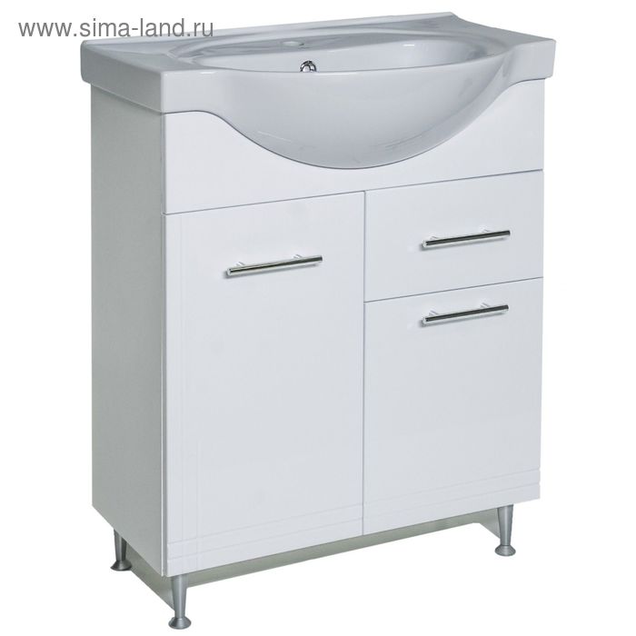 Тумба "АКВАРЕЛЬ" Эрика 60, один выдвижной ящик, с раковиной Уют 60, 59,2 см х 31,8 см х 72 см 24
Тумба "АКВАРЕЛЬ" Эрика 60, один выдвижной ящик, с раковиной Уют 60, 59,2 см х 31,8 см х 72 см 24