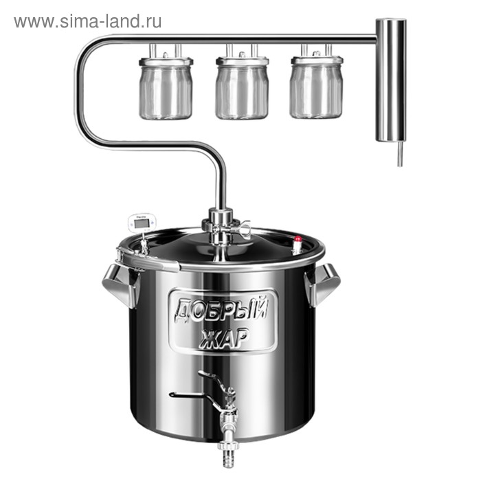 Самогонный аппарат «Луч», 12 л
Самогонный аппарат «Луч», 12 л