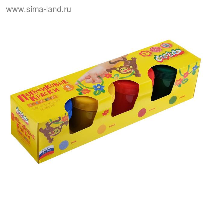Краски пальчиковые, набор 4 цвета х 120 мл, «Каляка-Маляка»
Краски пальчиковые, набор 4 цвета х 120 мл, «Каляка-Маляка»