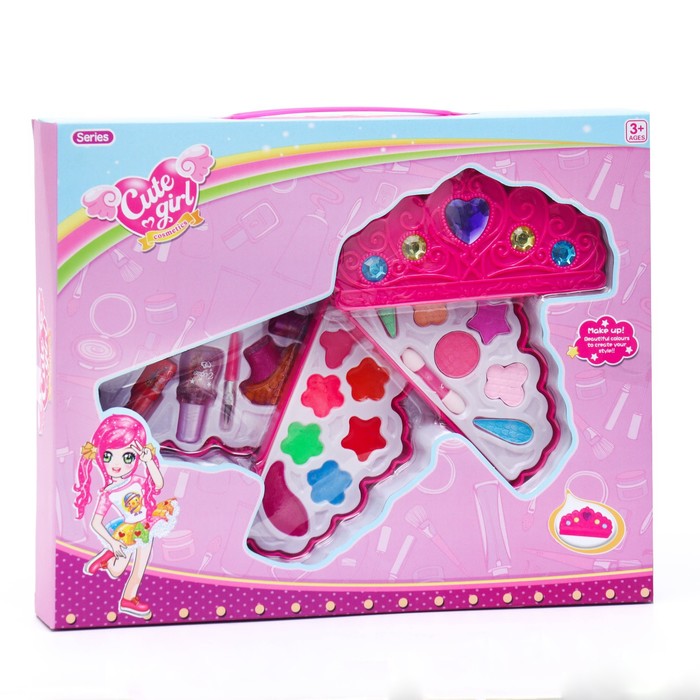 Набор косметики для девочки «Диадема»
Набор косметики для девочки «Диадема»