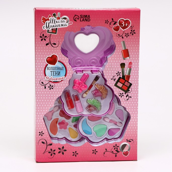 Набор косметики для девочки «Сердечко»
Набор косметики для девочки «Сердечко»