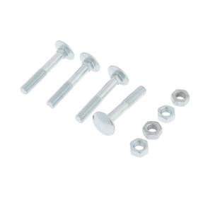 Болт мебельный Element, DIN603, 8х50 мм, с гайкой, оцинкованный, на блистере 4 шт.
Болт мебельный Element, DIN603, 8х50 мм, с гайкой, оцинкованный, на блистере 4 шт.