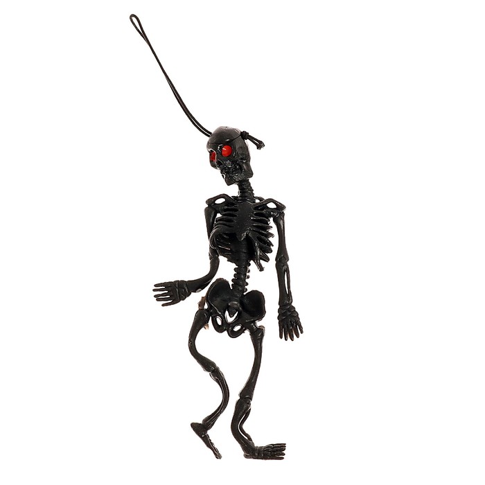 фото Подвеска «скелет», цвет чёрный страна карнавалия